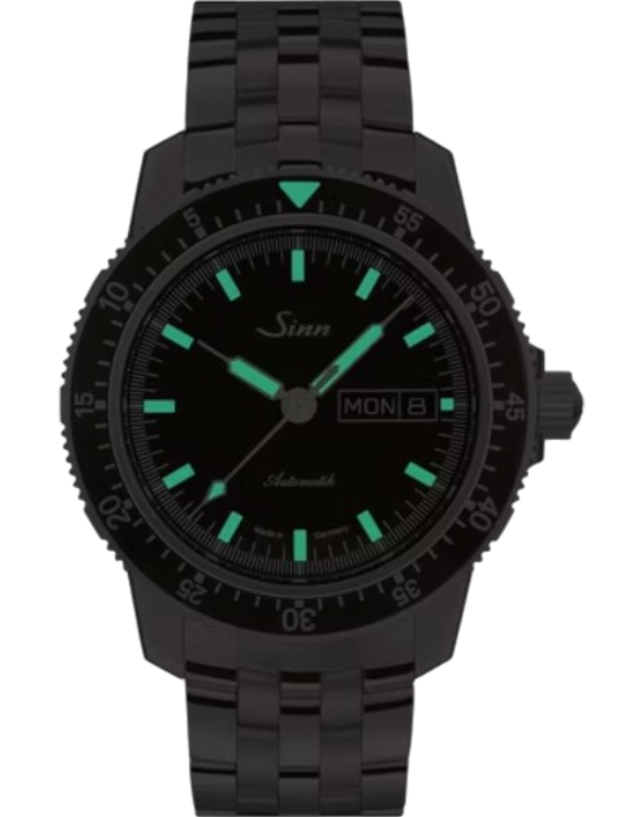 104.010 Sinn 104 St Sa I vintage mörkbrunt 