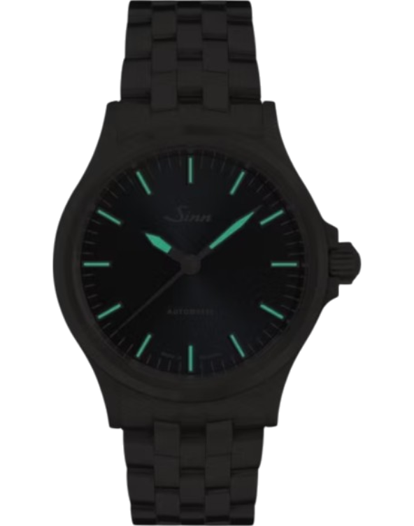 556.0104 Sinn 556 I B blått kalvskinn