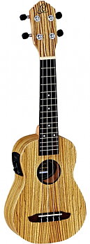 Ortega RFU10ZE Sopranukulele. Med Mik.