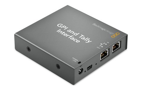 Blackmagic Design GPI and Tally Interface