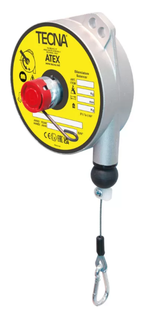 Balansblock Tecna ATEX 9322AX Fjäder retur / Maxlast: 4-6 kg
