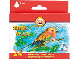 Triangular wax crayons, Aquarell 