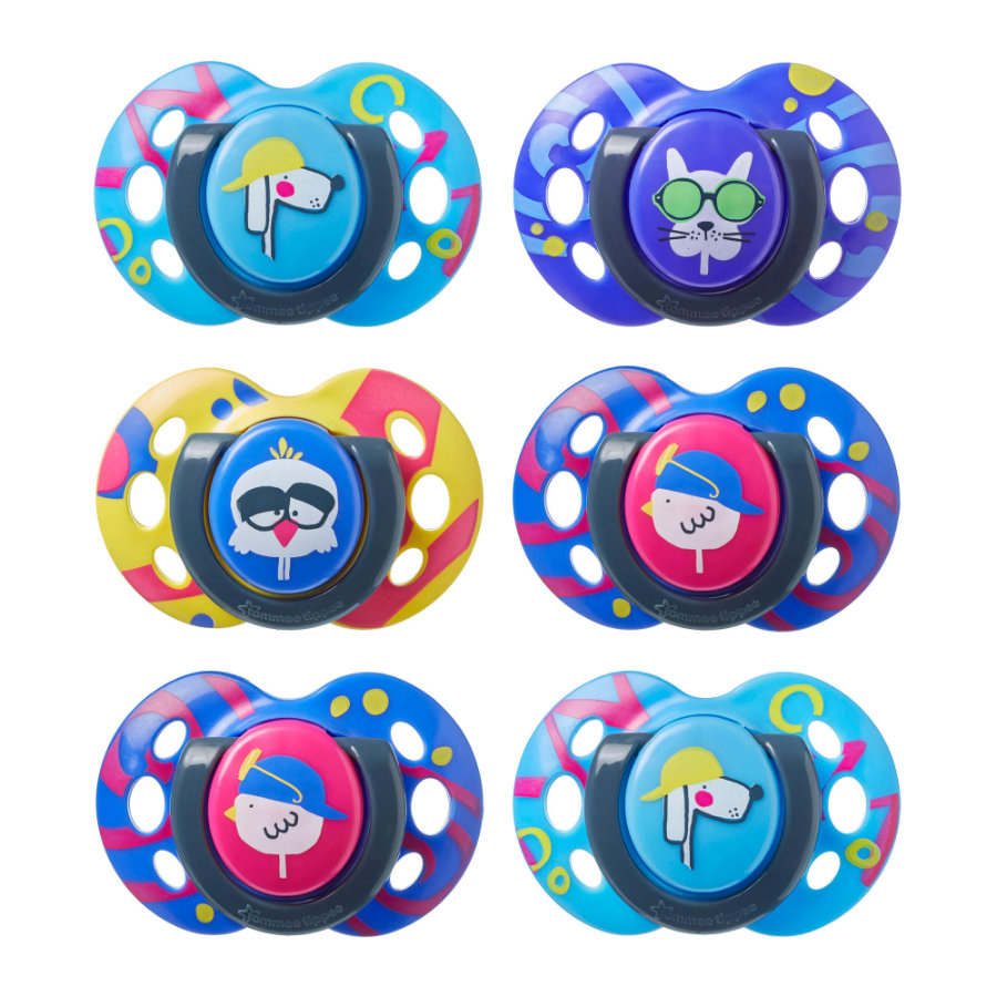 Tommee Tippee CTN Sugnapp Fun Style 6-18 mån 2-pack