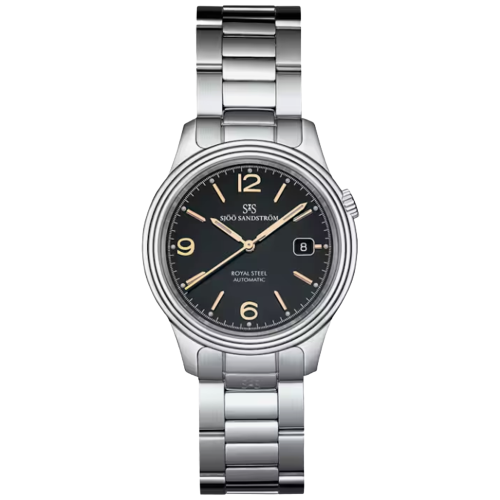 009048 Sjöö Sandström Royal Steel Classic 41 svart rosé index