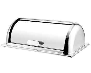 Rolltop lid in stainless steel