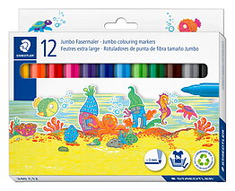 STAEDTLER® 340 Jumbo fiberpenna – 12-pack