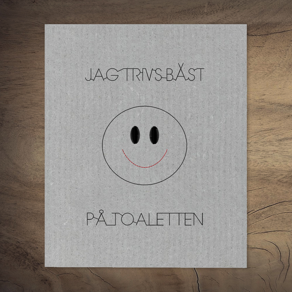 Disktrasa med brodyr - Jag trivs bäst på toaletten