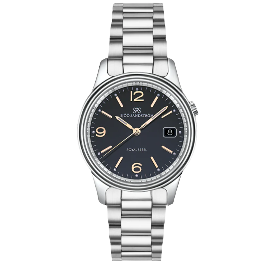 007228 Sjöö Sandström Royal Steel Classic 32 svart rosé index