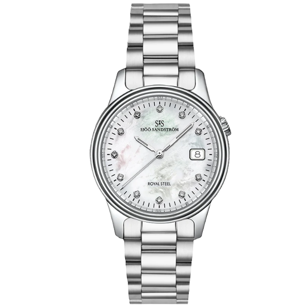 007266 Sjöö Sandström Royal Steel Classic 32 pärlemor diamantindex
