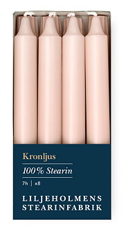 Kronljus 8-p Dimrosa