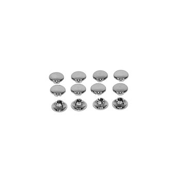 Koristepultti HEX M6 Kromi. 12 kpl