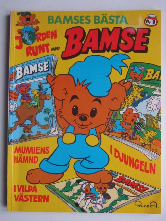 Bamses bästa 1 Jorden runt med Bamse Vg