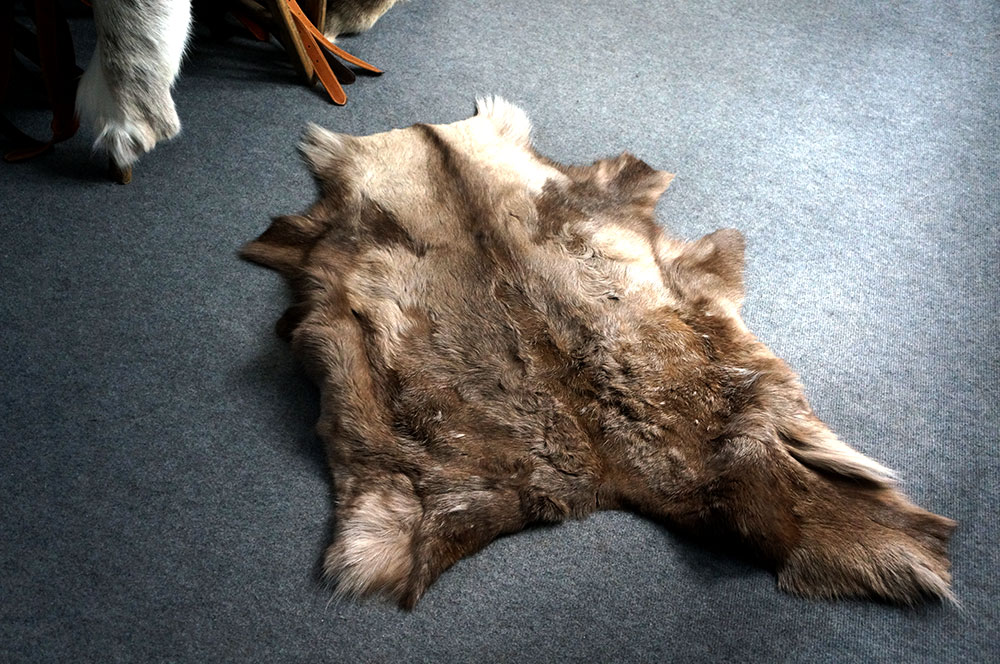 Reindeer fur (saddle pad), M - 9
