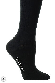 Mustat tukisukat, puuvilla