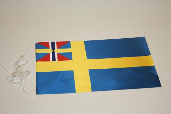 Unionsflaggan Sverige 16x24 cm med fri frakt
