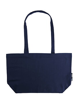 Tygkasse Gusset med långa handtag - Tunn modell - Neutral - Fairtrade & EKO GOTS - 5 olika färger