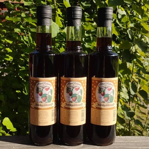 Jordgubbssaft, koncentrerad, 50 cl - 2