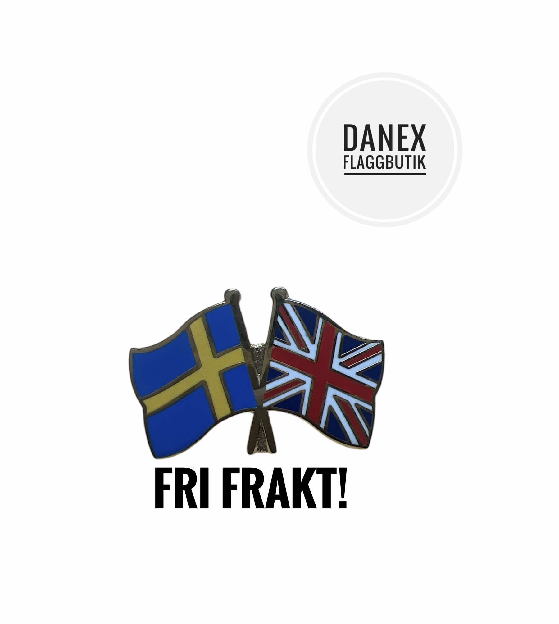 Pins Sverige / Storbritannien