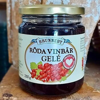 Rödvinbärsgele