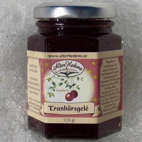 Tranbärsgele, AlterHedens, 120g - 2