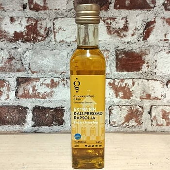  Extra fin Rapsolja, kallpressad olja, 250ml