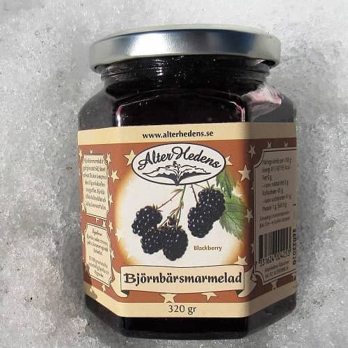 Björnbärsmarmelad,  till ost - 3