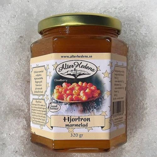 Hjortronmarmelad - svensk & kärnfri med mycket bär