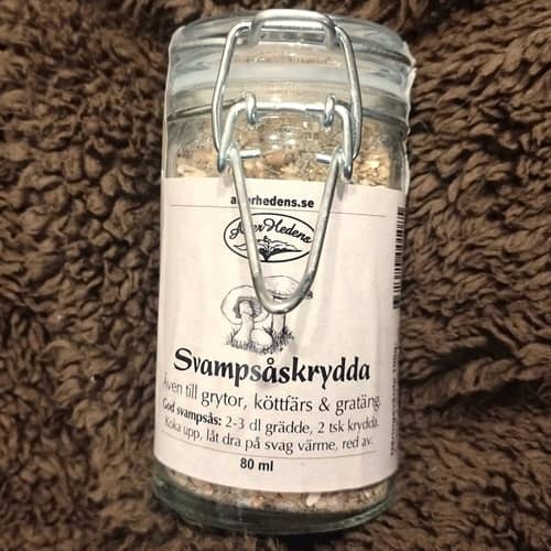 Svampsåskrydda med svamp, AlterHedens - 2