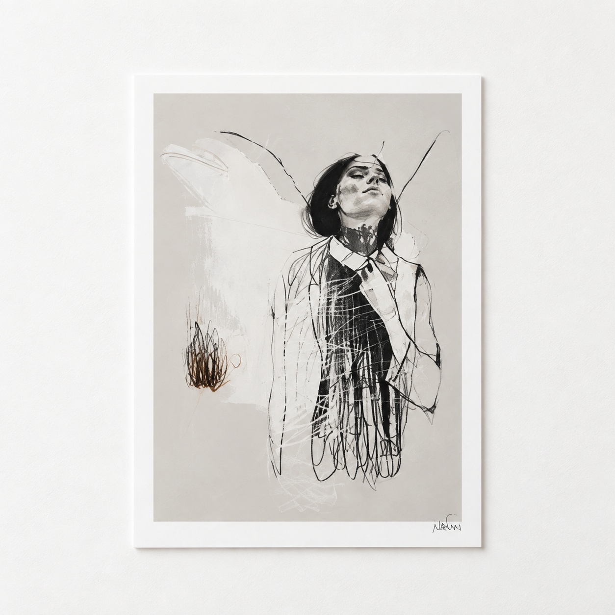 Poster "Fire Flie" A5