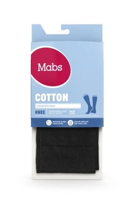 Mabs Stödstrumpor Original  Svart - 3