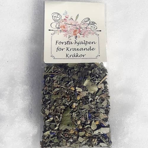 Första hjälpen för kraxande kråkor - Förkylningste. Örtte med kamomill. - 3