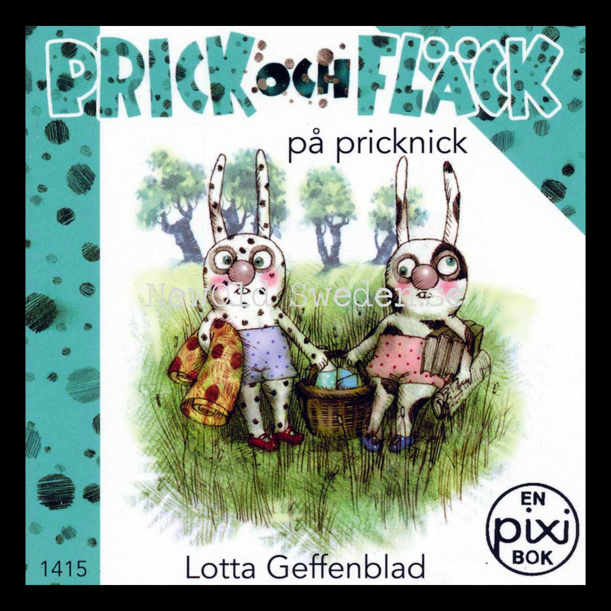 Prick och Fläck på pricknick PIXI-BOK 1415 - P04