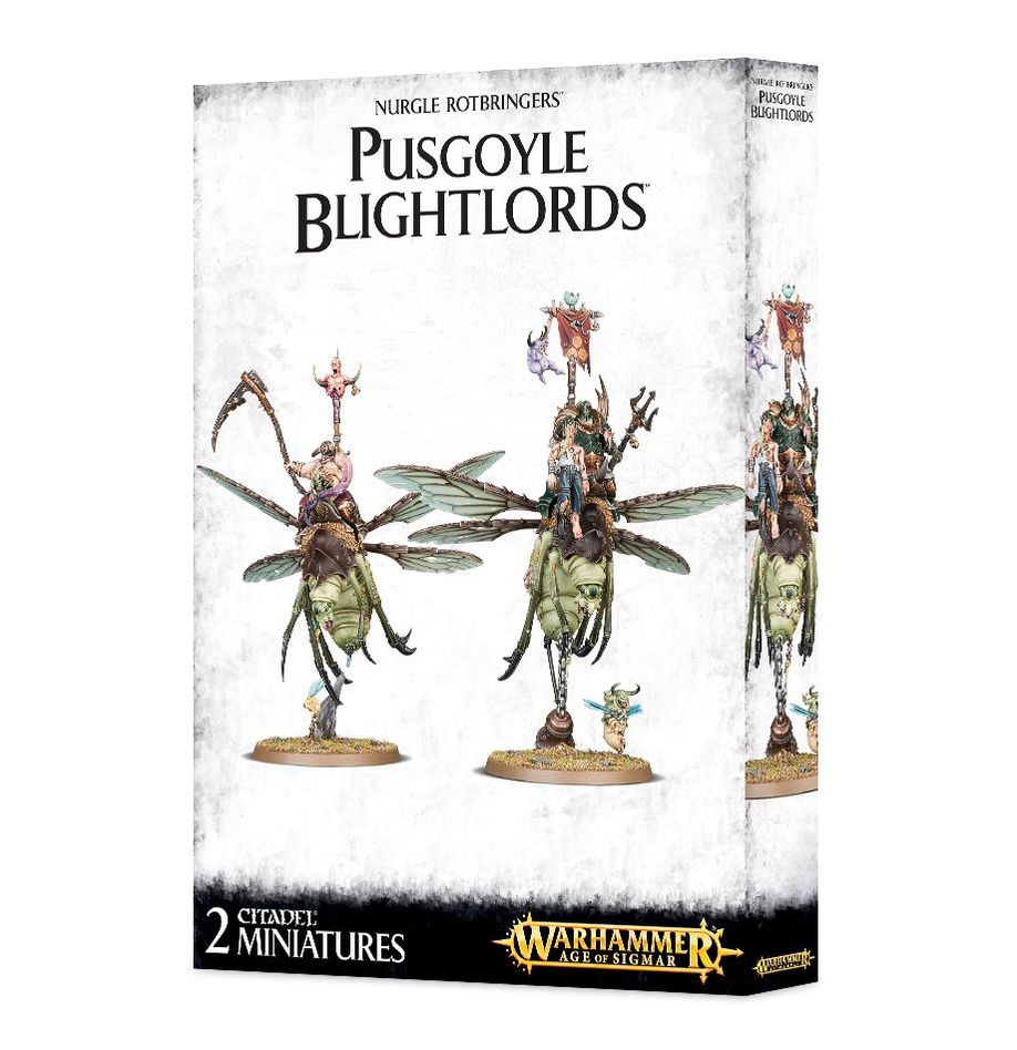 Maggotkin of Nurgle: Pusgoyle Blightlords