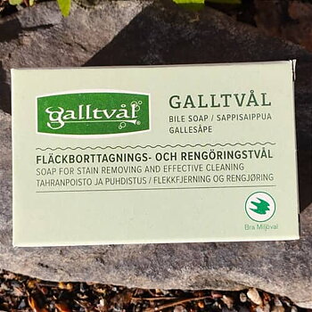 Galltvål, ekologisk, fast tvål, 100g