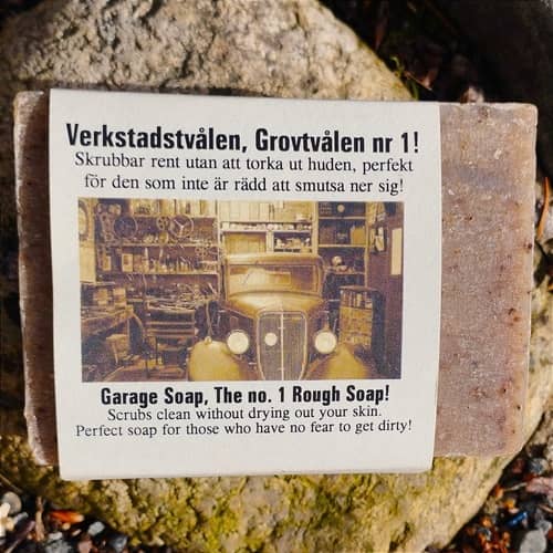 Verkstadstvål, grovtvål, handrengöring