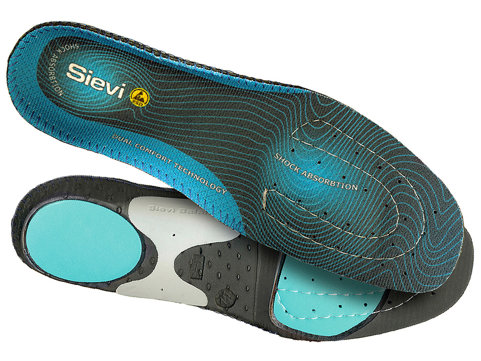  Sievi Dual Comfort Plus: Extra högt fotvalv