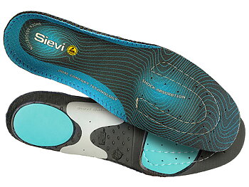  Sievi Dual Comfort Plus: Extra högt fotvalv