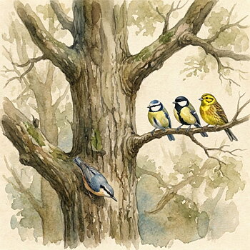 What Different Birds Eat