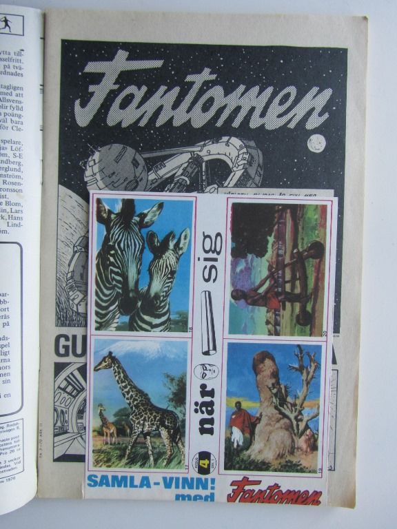 Fantomen 1970 05 Vg+ med bilaga - 4