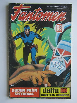 Fantomen 1970 05 Vg+ med bilaga