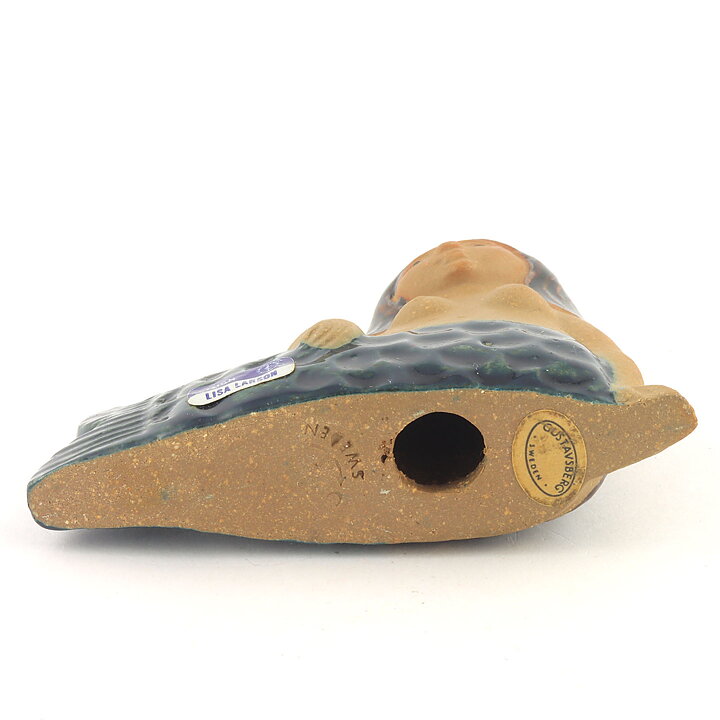 Lisa Larson (Miniatyrer 1963) Marvelous Mermaid 8,5 cm