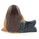 Lisa Larson (Miniatyrer 1963) Marvelous Mermaid 8,5 cm
