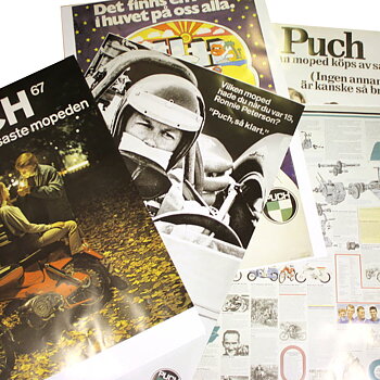 Plakat Puch 70x100 cm 5 stk, art. nr. 16968 - 16972