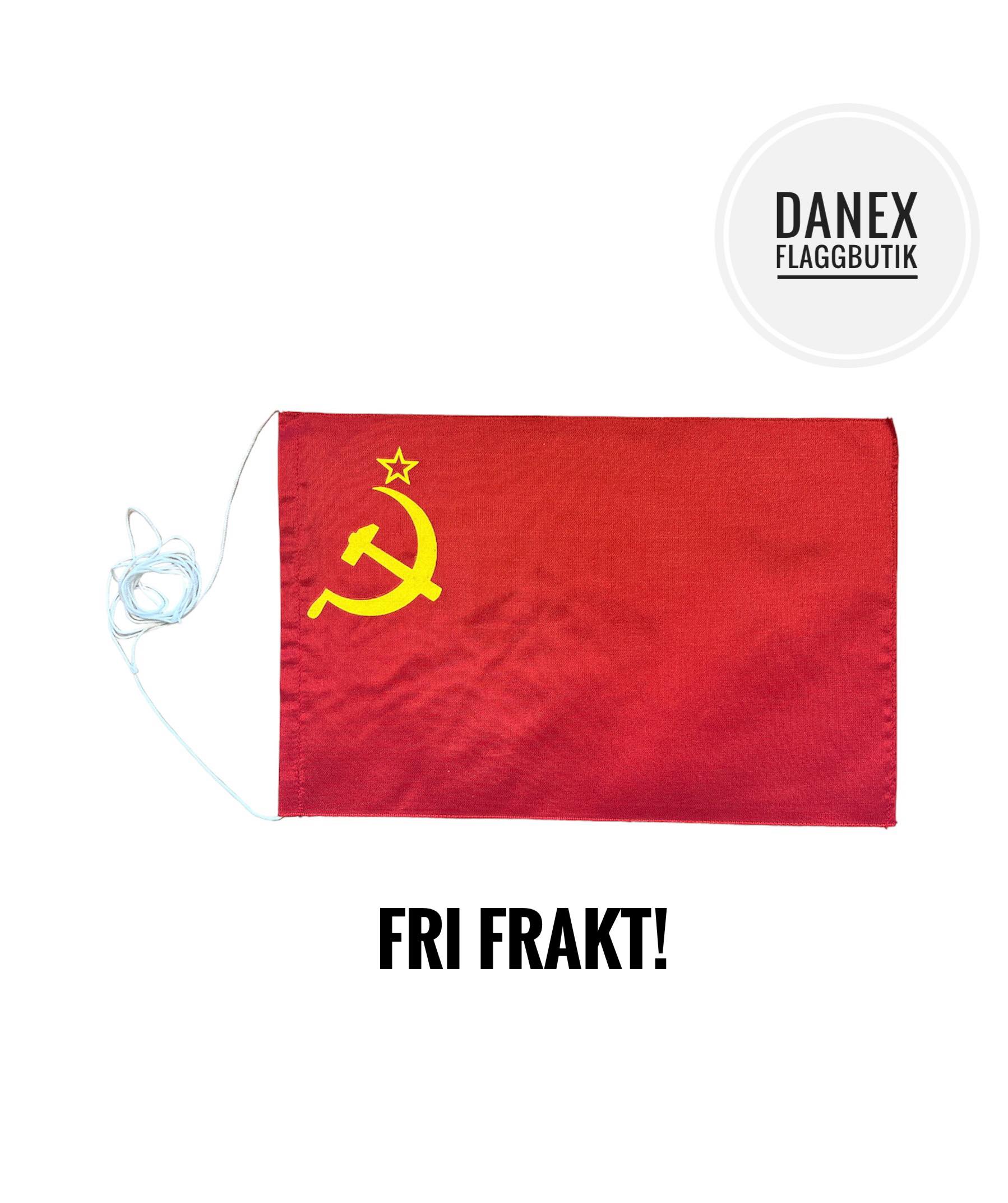Bordsflagga Sovjet