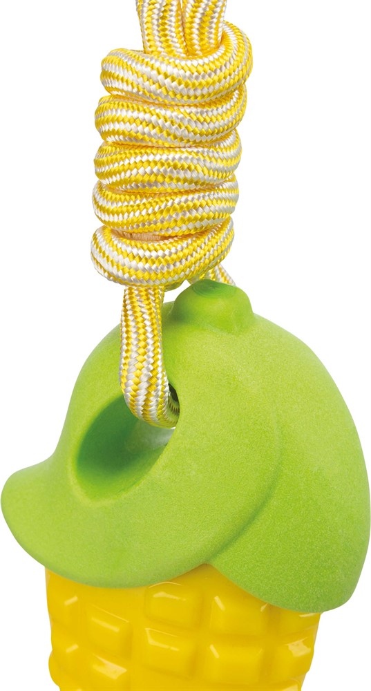Trixie Hundleksak TPR Majskolv På Rep 13cm/34cm - 3