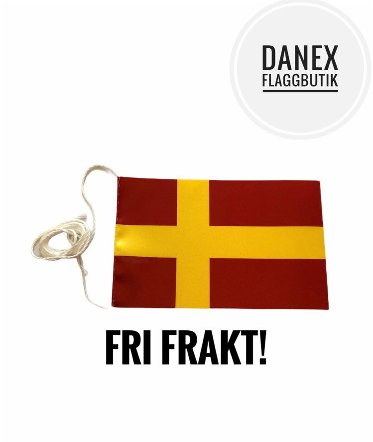 Bordsflagga Skåne - 2