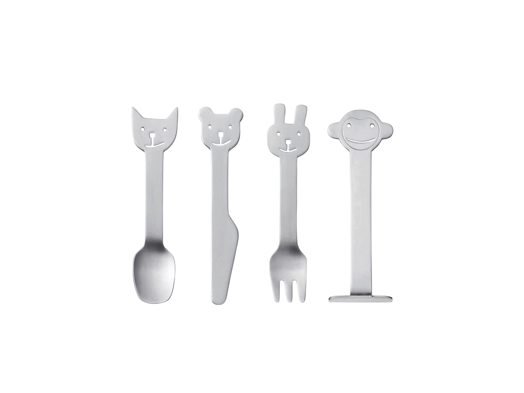 Gense Animal Friends barnbestick 4 delar