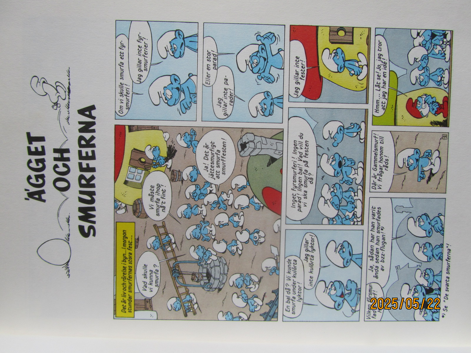Smurfernas äventyr 07 Ägget och smurferna - 3