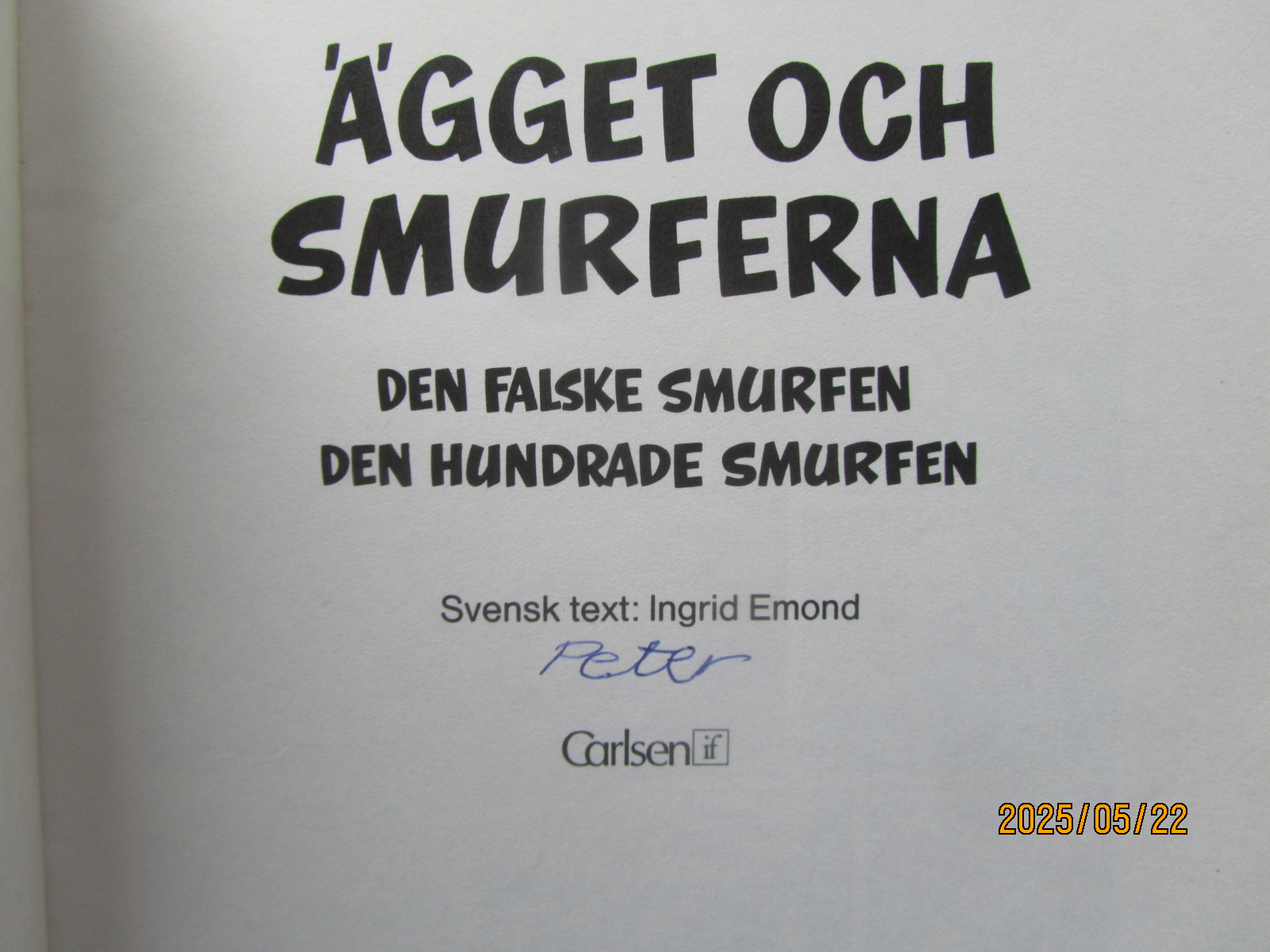 Smurfernas äventyr 07 Ägget och smurferna - 5