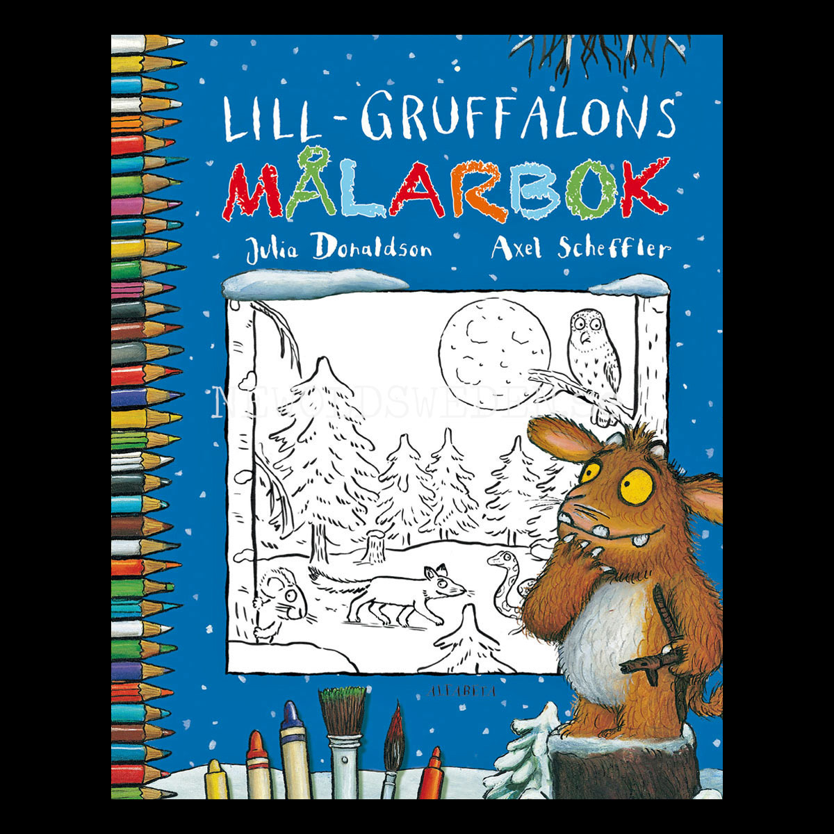 Lill-Gruffalons MÅLARBOK - S3 - 2